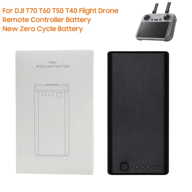 New 0-Cycle Battery WB37 For DJI Inspire 3 RC Plus T16 T20 T25P T30 T40 T50 T60 T70 T100 Cendence Remote Controller FPV Monitor