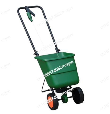 Garden Cart with Wheel  Fertilizer Spreaders for Seed and Fertilizer