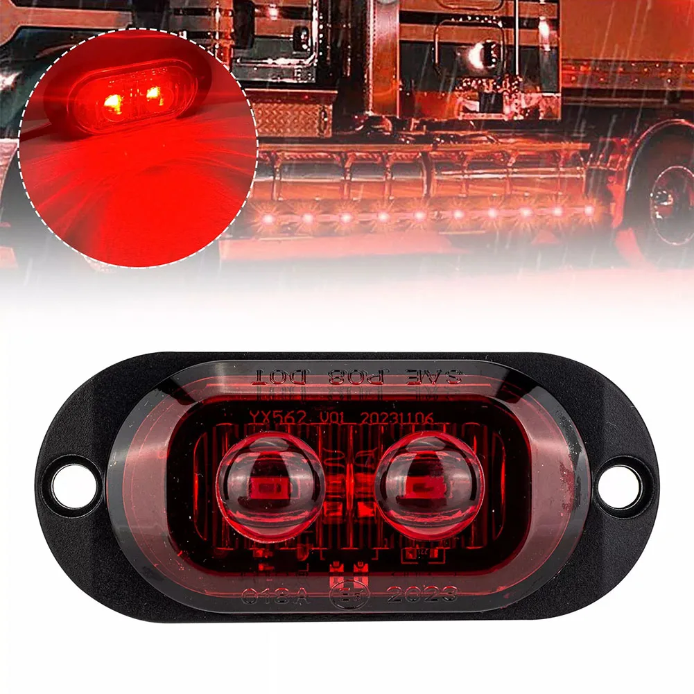 Side Marker Lights Boat Trailer Lights For Tough Conditions Bright And Long-lasting IP65 Waterproof Grade For Boats