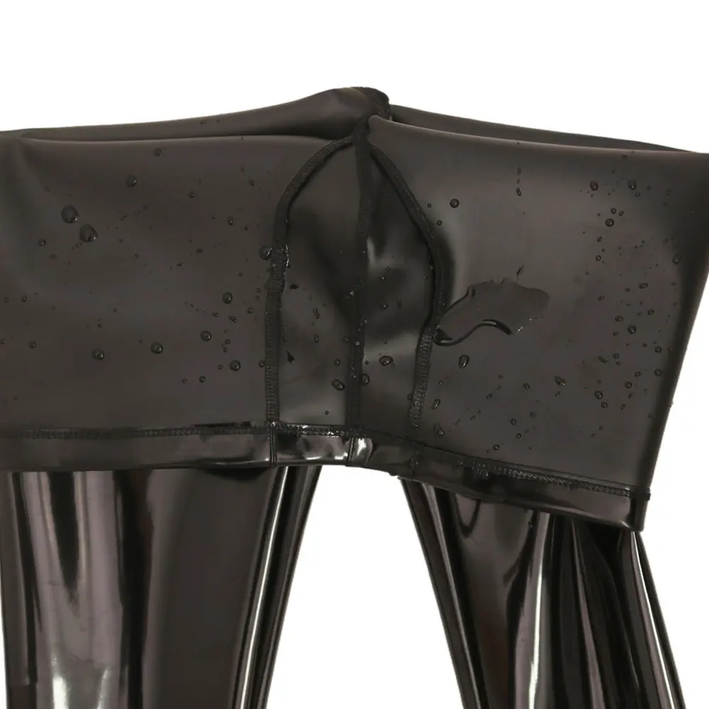 Pantaloni a matita in pelle PU da uomo in lattice di stoffa di moda Pantaloni a gamba sottile attillati sexy in PVC lucido Uomo Nightclub Pantaloni modellanti punk Sexy