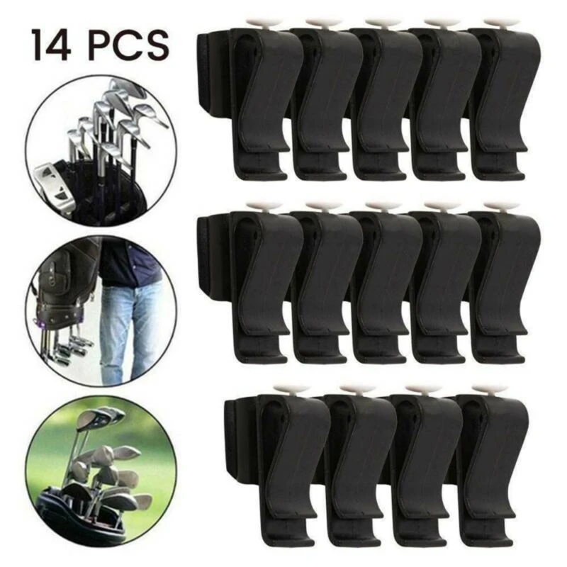 Pack of 14 ABS Golf Putter Clamp Golf Putter Bracket Outdoor Gear Accessories