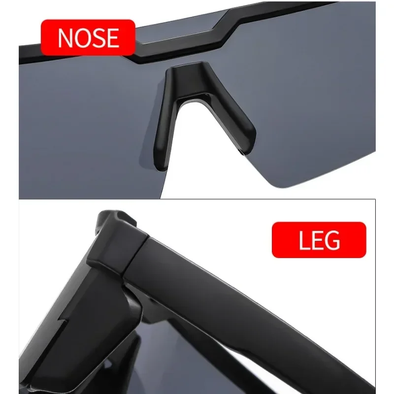 Cycling Sunglasses UV Protection Windproof Bike Sun Glasses for Men Women Outdoor Polarized Lens Bicycle Eyewear Sports Goggle