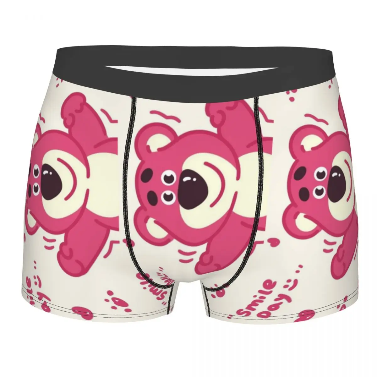 

Нижнее белье в стиле аниме на заказ, мужские трусы-боксеры с принтом, шорты, мягкие трусы