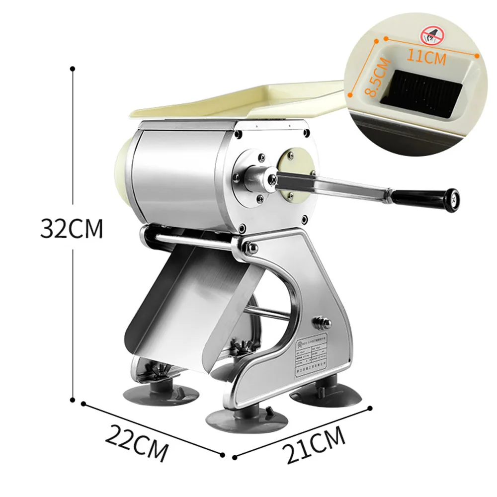 Коммерческая мясорубка, слайсер из нержавеющей стали, ручная мясорубка, измельчитель, бытовая овощерезка для нарезки свинины