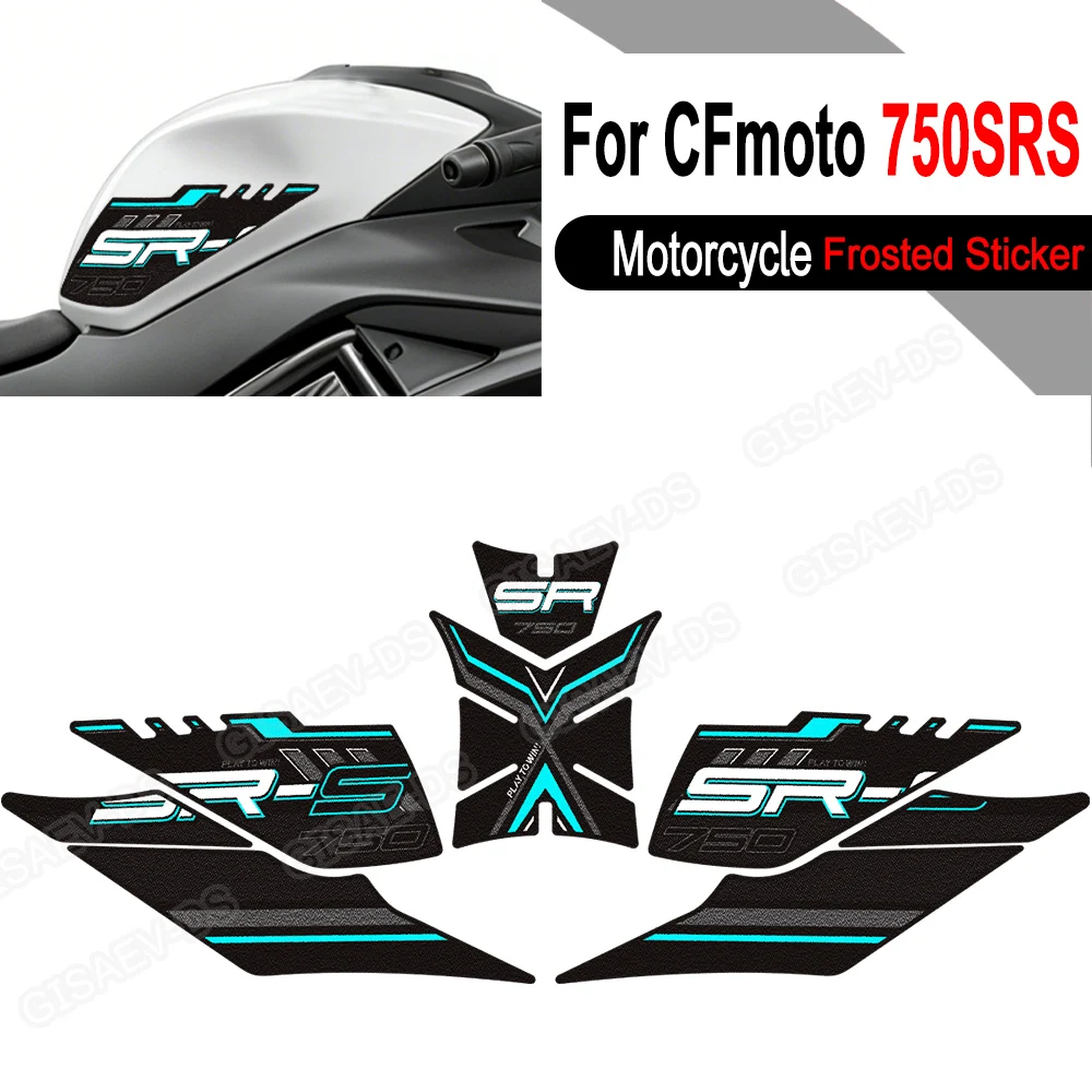 New Model For CFMOTO 750SR-S 750SRS 750 SRS SR S 750SR Motorcycle Tank Pad Protector Sticker Decal Gas Knee Tank Traction Pad