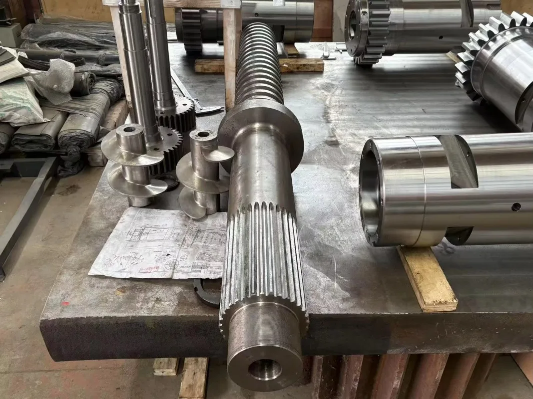 Factory Custom CNC Machining High Precision Steel Involute Spline Shaft for Mechanical Transmission