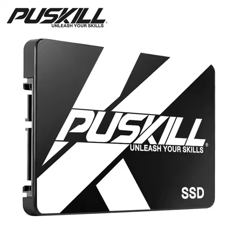 PUSKILL 솔리드 스테이트 드라이브 SATA3 하드 디스크 120GB 128GB 240GB 256GB 512GB 1TB SSD 데스크탑 노트북용
