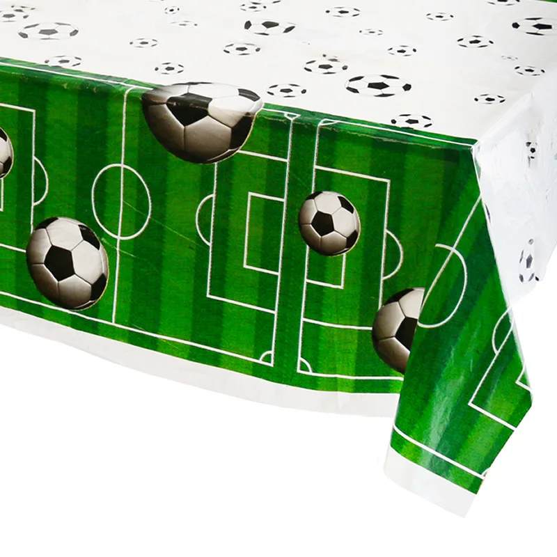 Grass Football Field Printing Rectangular Tablecloths for Table Party Decoration Waterproof Anti-stain Tablecloth Tables Cover