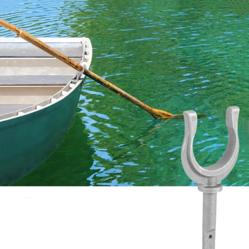 Aluminum Construction Aluminum OarLock Side Mount Premium Marine Rowlock Base Construction Fork Design Boat Paddleforks Canoe