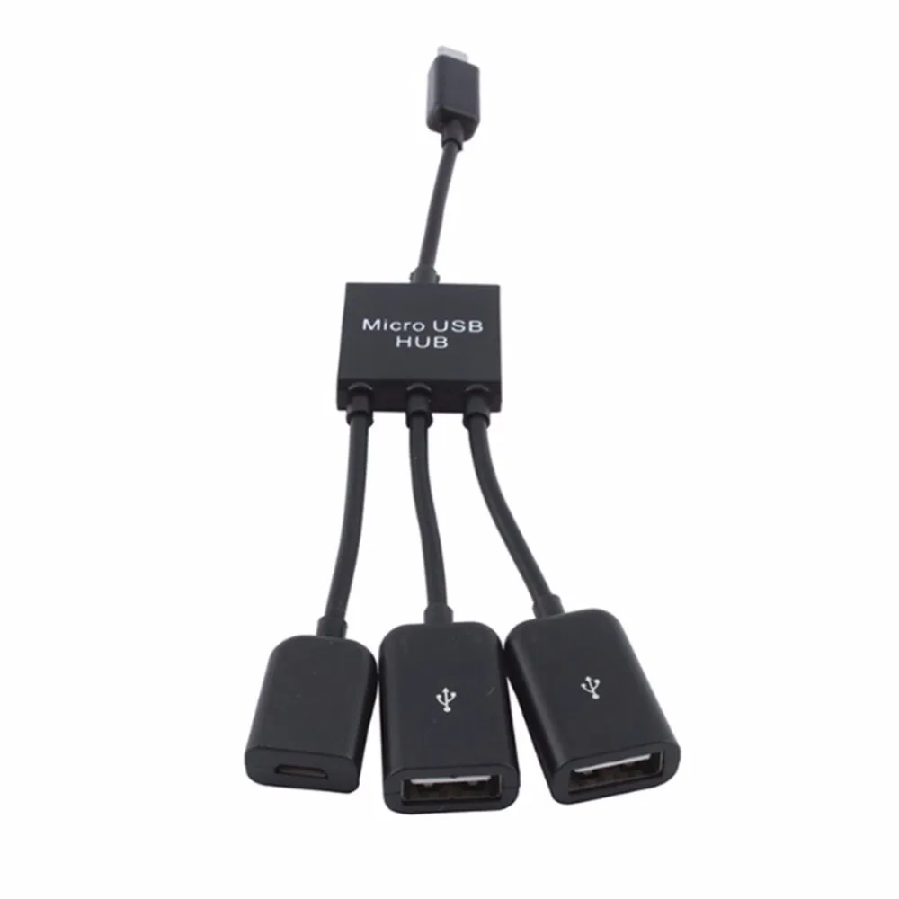 

3/4 порта Micro USB, зарядный концентратор, кабель-разветвитель, разъем-адаптер для смартфона, компьютера, планшетного ПК