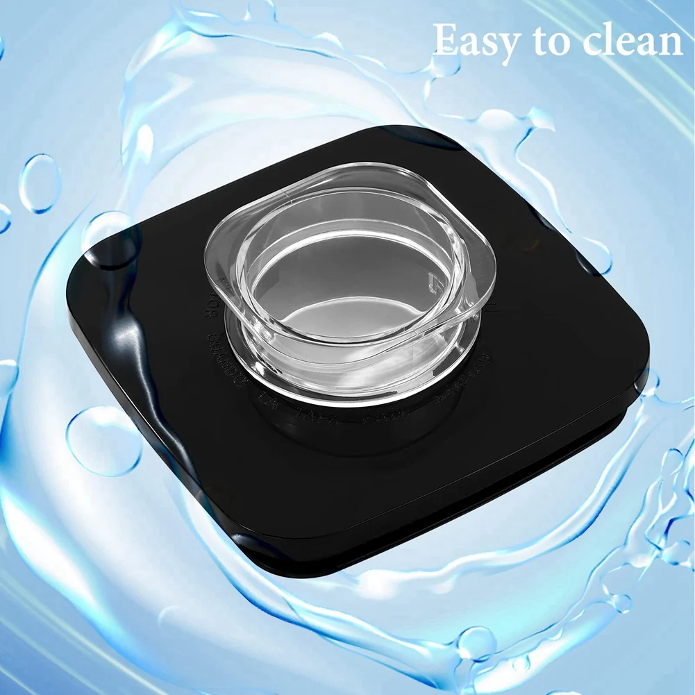 LITE-10X غطاء مربع للخلاط وغطاء مركزي لبرط خلاط Os-Ter مناسب لاستبدال غطاء جرة مربع للخلاط 4903