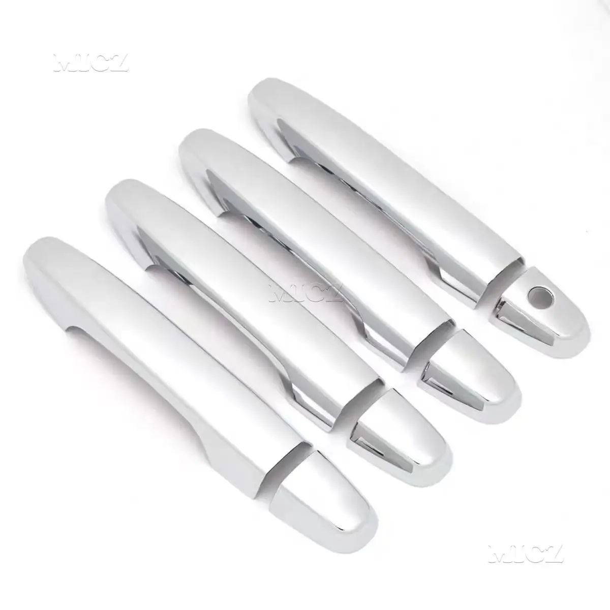 For Honda CR-V 2007 - 2011 2012 - 2016 2017 - 2021 Car Styling Door Handle Bowl Cover Trim Bright Silver ABS Car Accessories