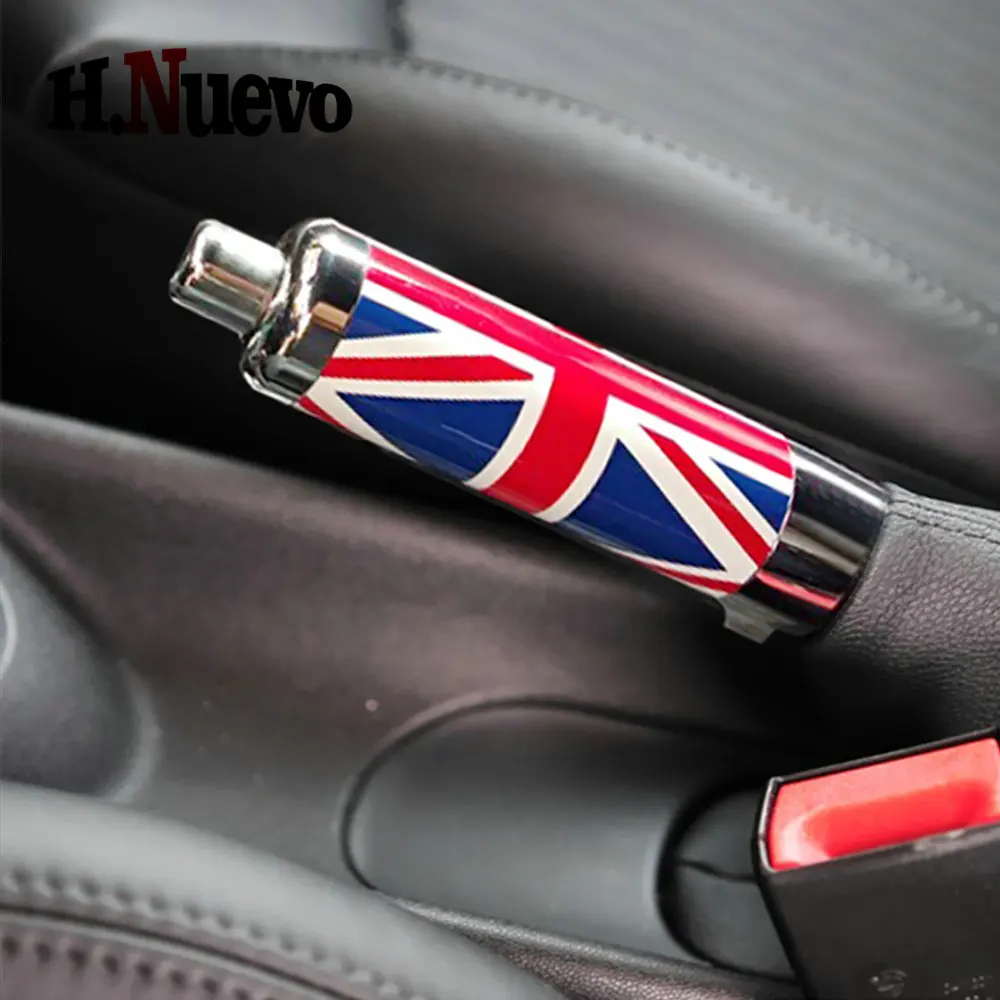 Car Decoration Cover For MINI Cooper R55 R56 R57 R58 R59 Hand Brake Grips Manual Car Styling Accessories