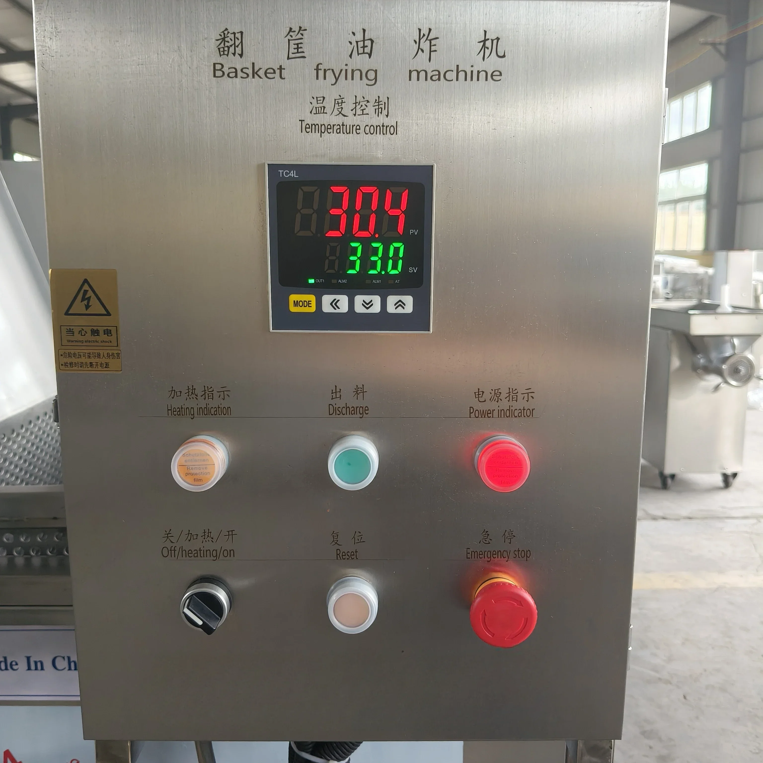 مقلاة الدجاج المقلي CE Henny Penny Fast Food مقلاة الدجاج لمطعم المطبخ آلة اللحوم والفول السوداني