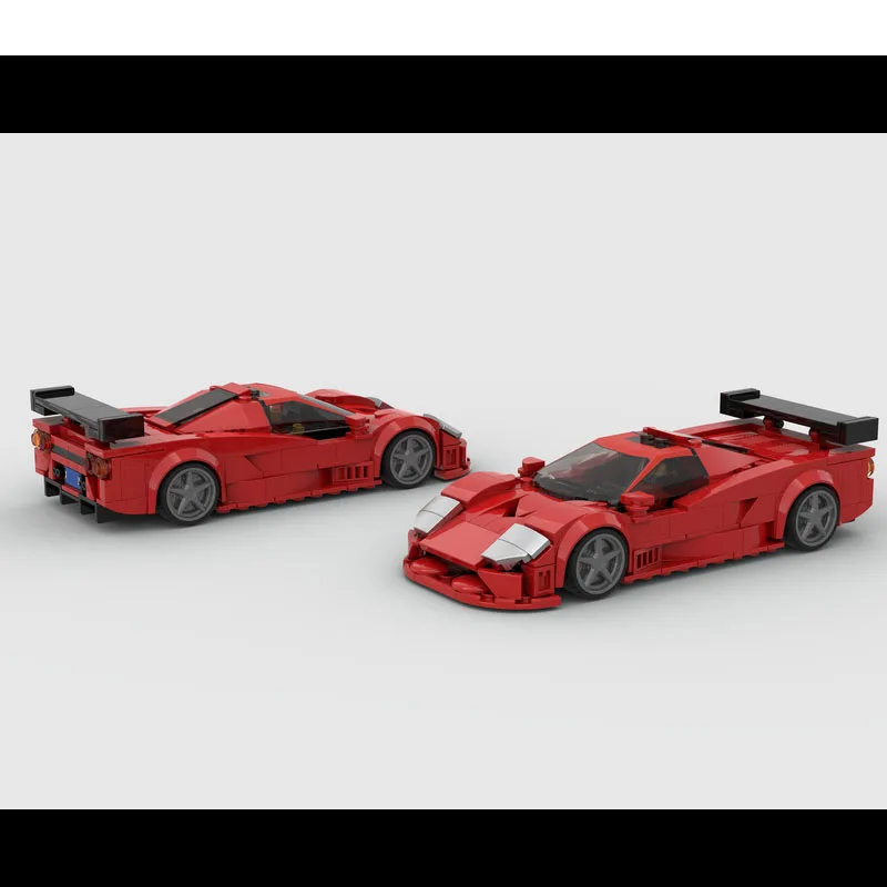 Bausteine MOC- 164244   Film Serie Supercar Bau Montage Spielzeug Modell 315PCS Kinder Geburtstag Geschenk Weihnachten Spielzeug