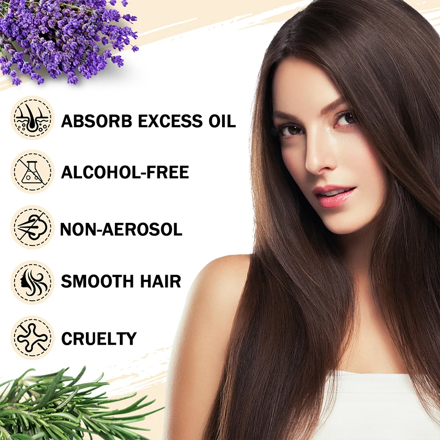 Lockmio-الشامبو الجاف للأرز الطبيعي ، التنعيم ، غير لامع ، رقيق ، تنظيف ، منعش ، شعر ، يمتص مسحوق الزيت #4