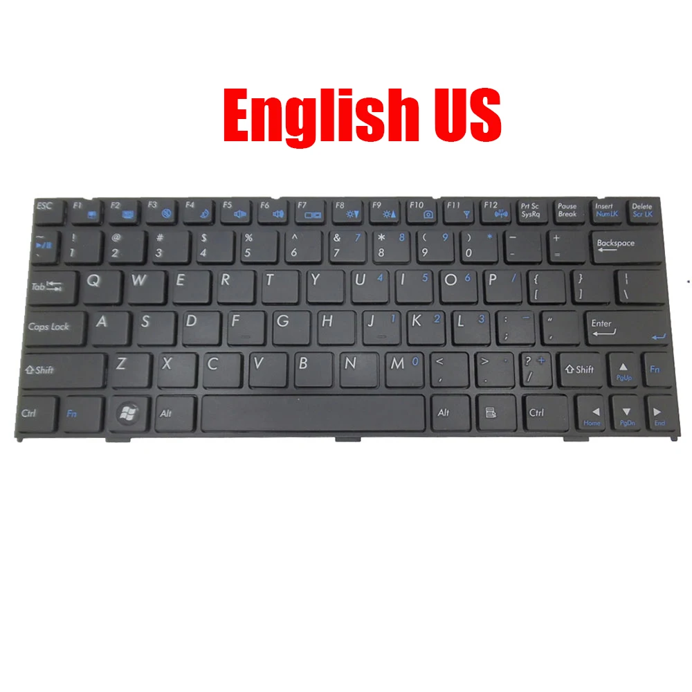 

Laptop Keyboard For Sager NP6110 (W110ER) English US Black With Frame New