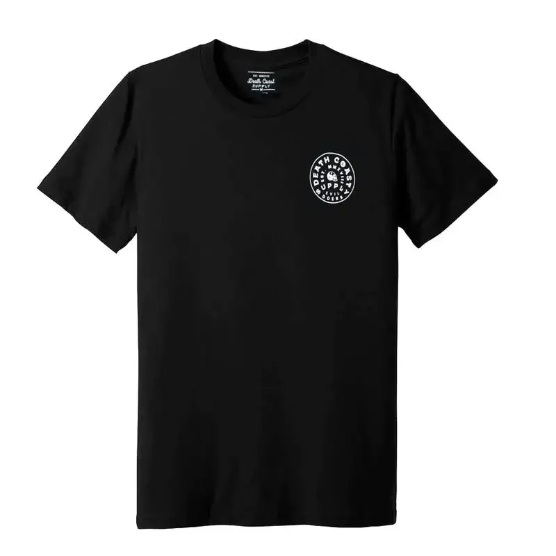Death Coast Supply Forget Me Not Short Sleeve Men s Black T Shirt
