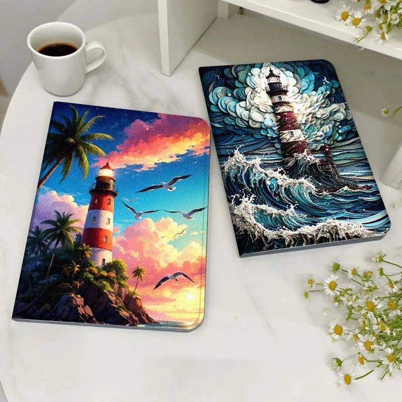 

Luxury Iron Tower Art For Legion Xiaoxin Pad Y700 K10 M10 P11 K11 Pro Plus 10.6 11.5 Inch 2021 2023 2025 Tablet Case