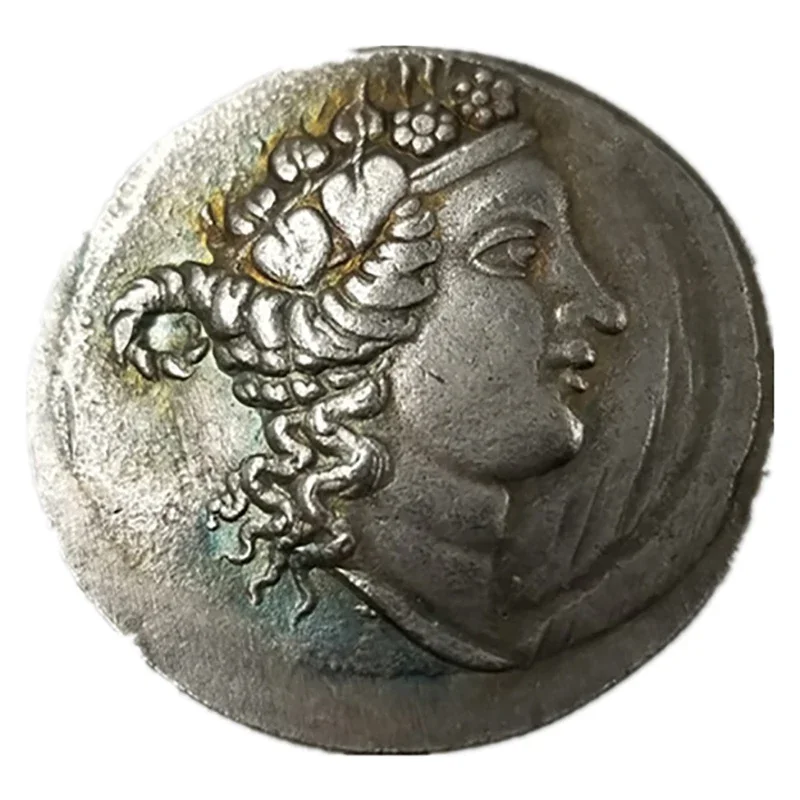 REPLICA 1PC artigianato monete Vintage moneta greca commemorativa regalo antico straniero di souvenir decorativi faccia laterale