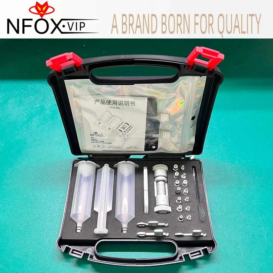 NFOX PRO 2025 New Hydraulic Disc Brake Bleed Exhaust Repair Tool Kit Set Professional Universal for E Bike Bicycle Motorcycle