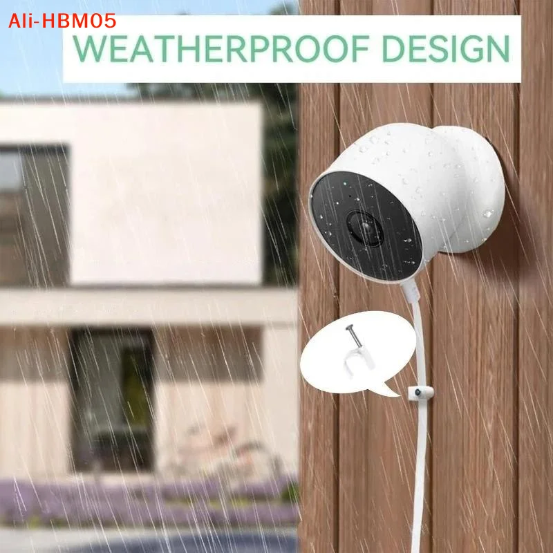 (HB05)1 PCS 2m Weatherproof Charge Cable For Nest Cam (Battery) Outdoor With USB Port Fast Charger