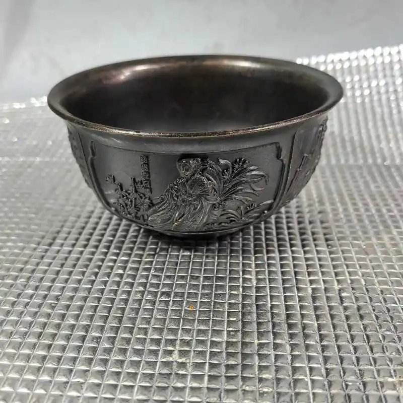 Four Beauties Bowl Craft Ornaments Embossed Home Decorations
