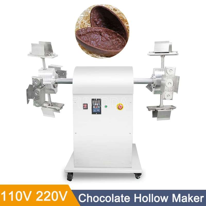 Automatic Chocolate Toy Ball Egg Candy Swing Hollow Making Equipment Christmas Trees Chocolate Shaping Machine