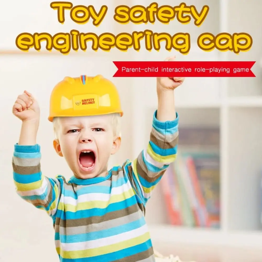 Party Cosplay Supplies Plastic Simulation Engineering Hat Cosplay Ornaments Safety Engineering Hat Construction Hat Decorations