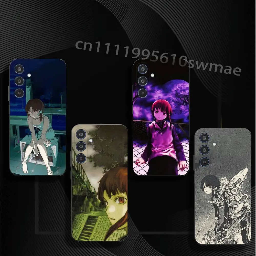 Чехол для телефона S-Serial Experiments L-Lain для Samsung Galaxy A12 13 Note 10Pro 20Ultra A20 21 30 31 40 41 A71 72, крышка для объектива