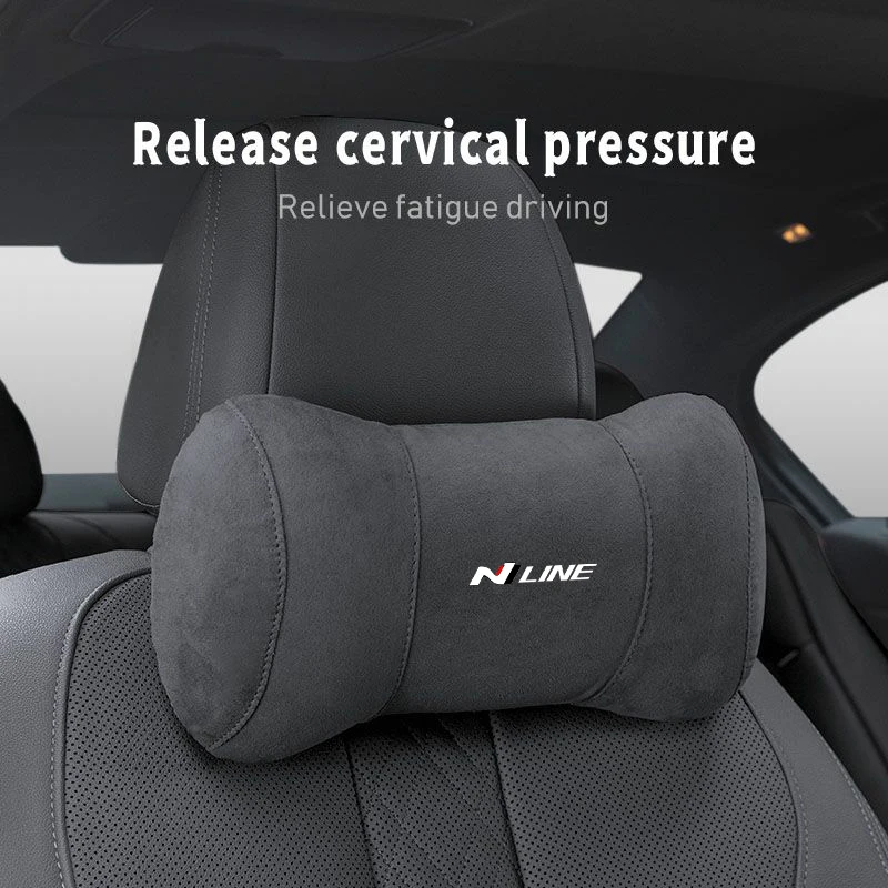 Car Seat Headrest Pillow Neck Support Protector Cushion For Hyundai Accent Tucson Sonata Elantra Veloster Solaris Kona Azera Get