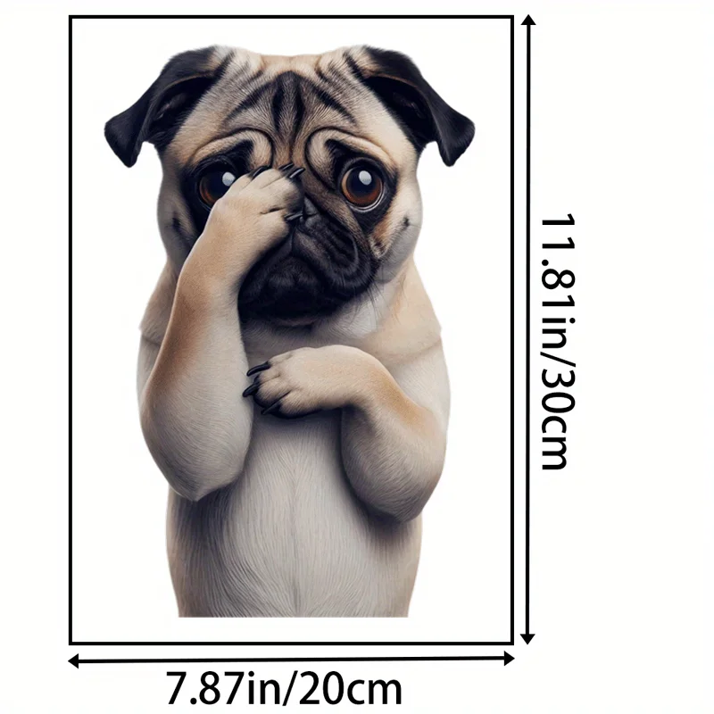 1 piece of funny and funny toilet stickers pretending not to peek, creative and fun toilet cover stickers for decorating bathroo