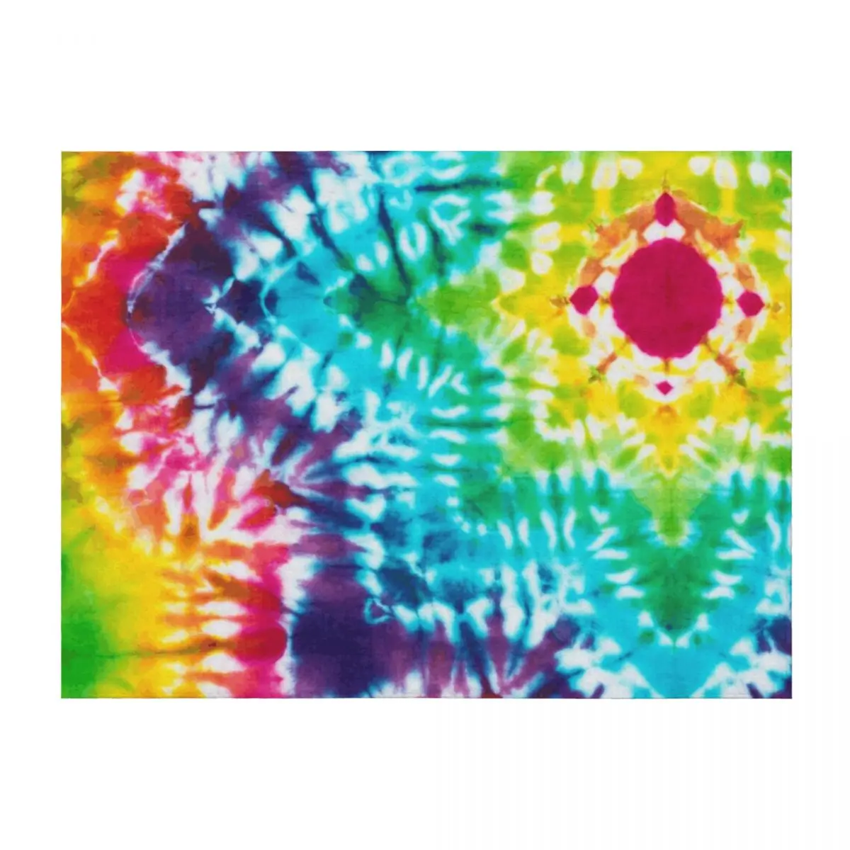 

Tye Dye 7 Throw Blanket for babies Bed covers Comforter Moving Blankets