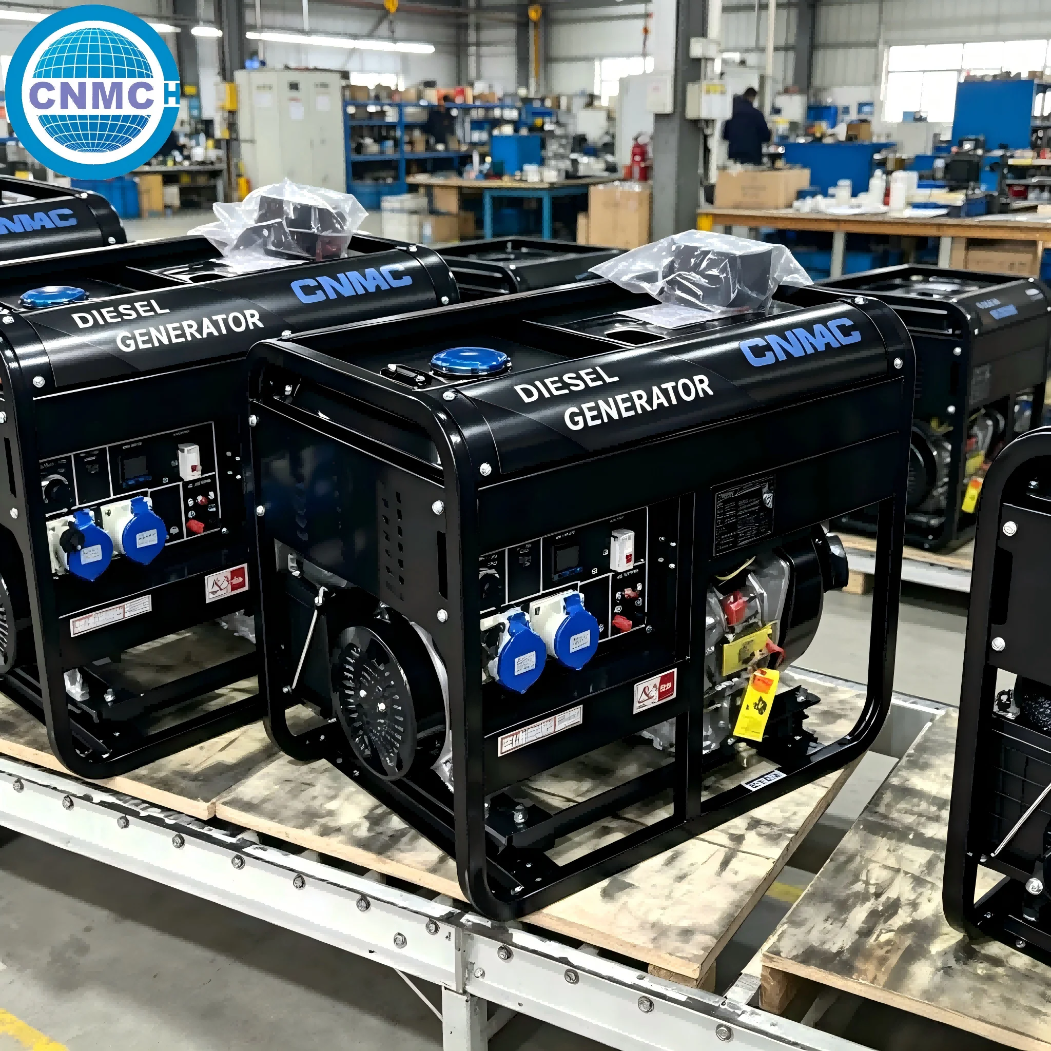 Petrol generators 3kw 5kw 6kw 7.5kw 9.5kw powered electricity generator With Wheel CE EPA Certified Home Use Made in China