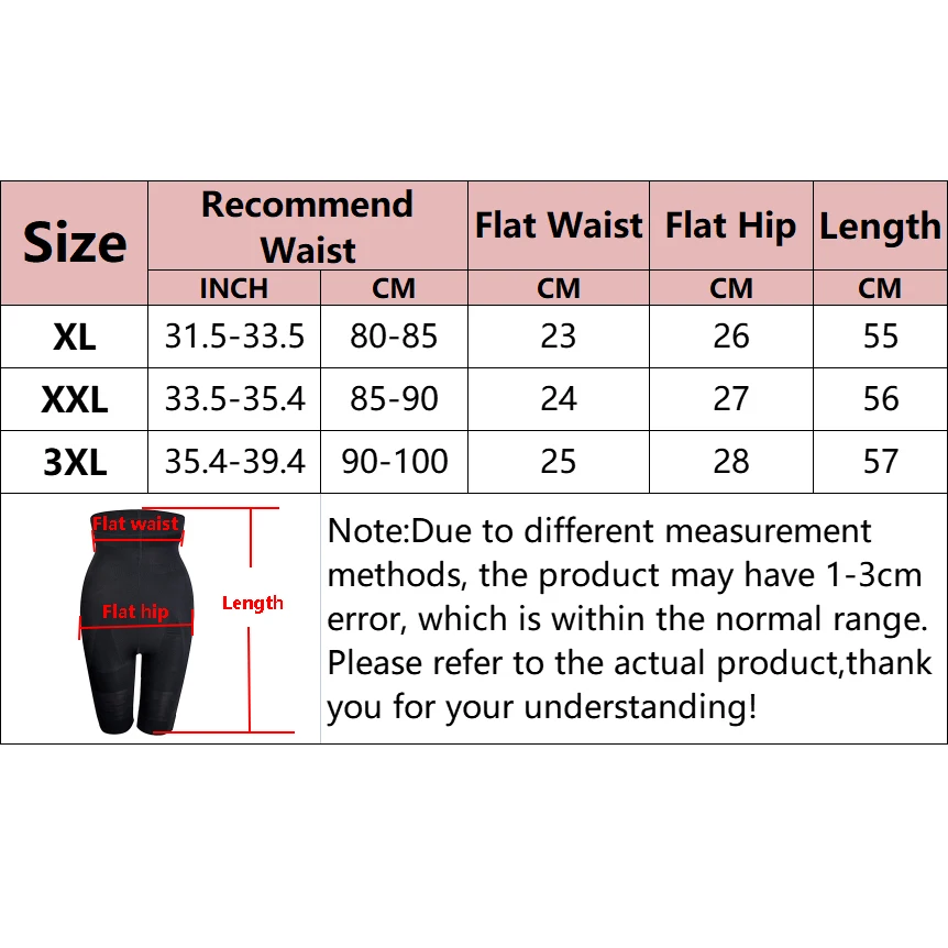 Women Tummy Control Shorts High Waist Slimming Shapewear Abdomen Belly Flat Body Shaper Leg Thigh Trimmer Compression Leggings view 4