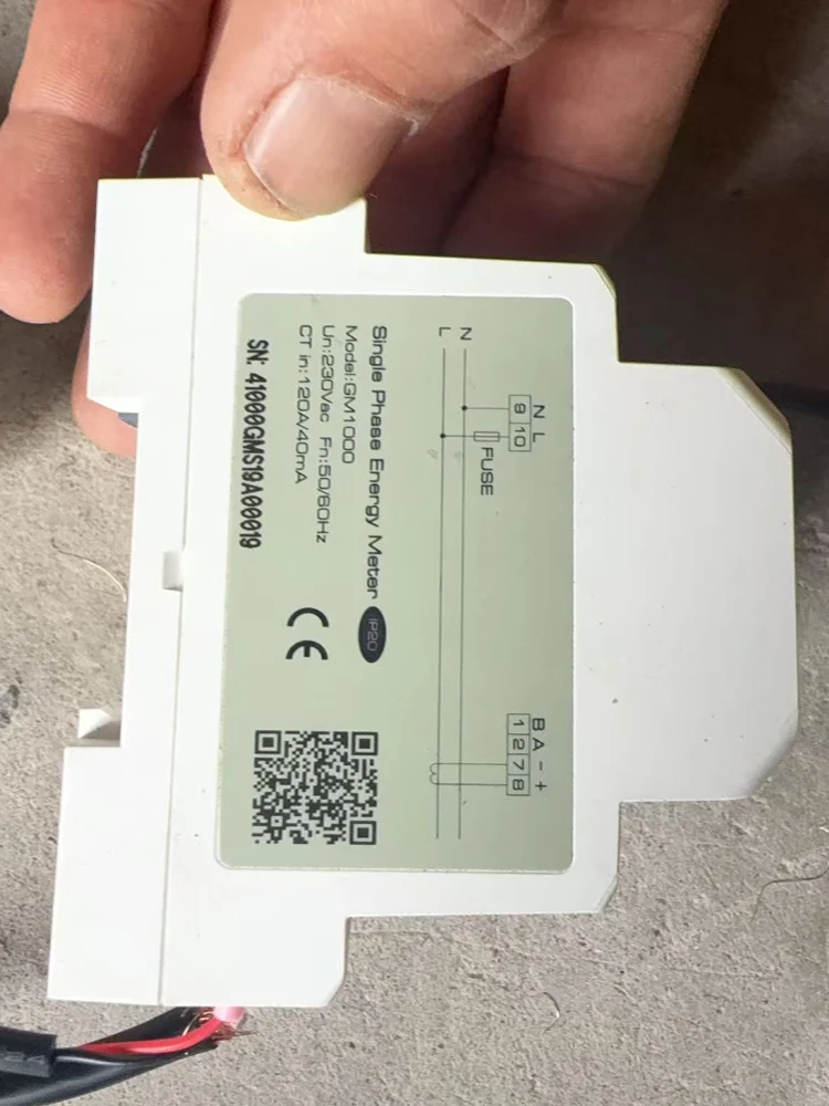 

GM1000 GoodWe Inverter Single-Phase meter Smart Meter Transformer ratio 3000:1