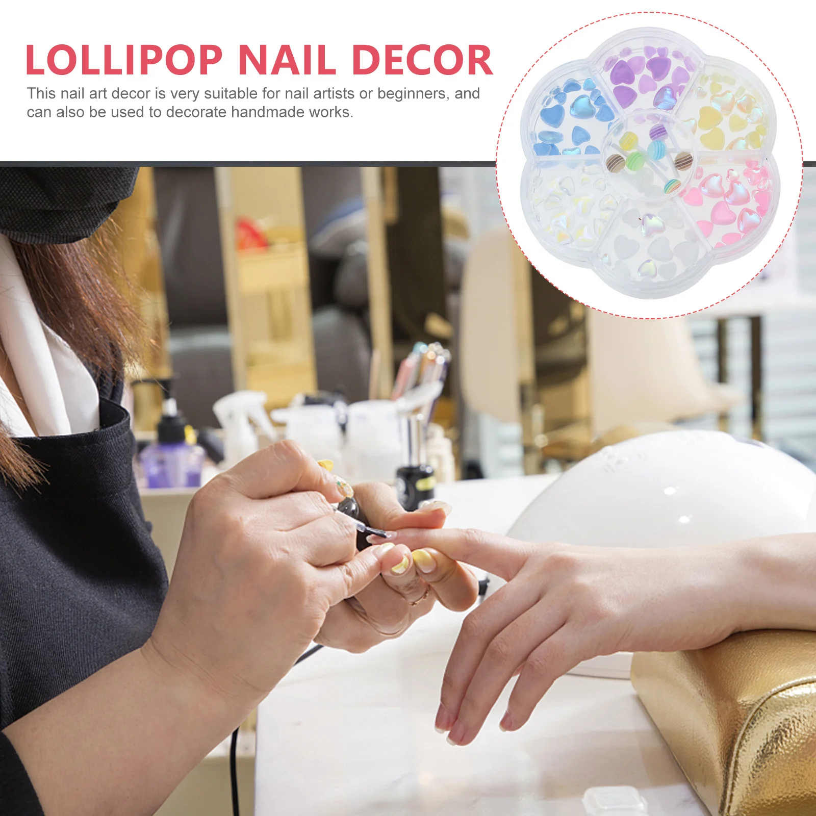 

1 коробка в форме сердца, смола, леденец, подвески для ногтей, сделай сам, маникюр, дизайн ногтей, ювелирные украшения, аксессуар, маникюр, декор «сделай сам»