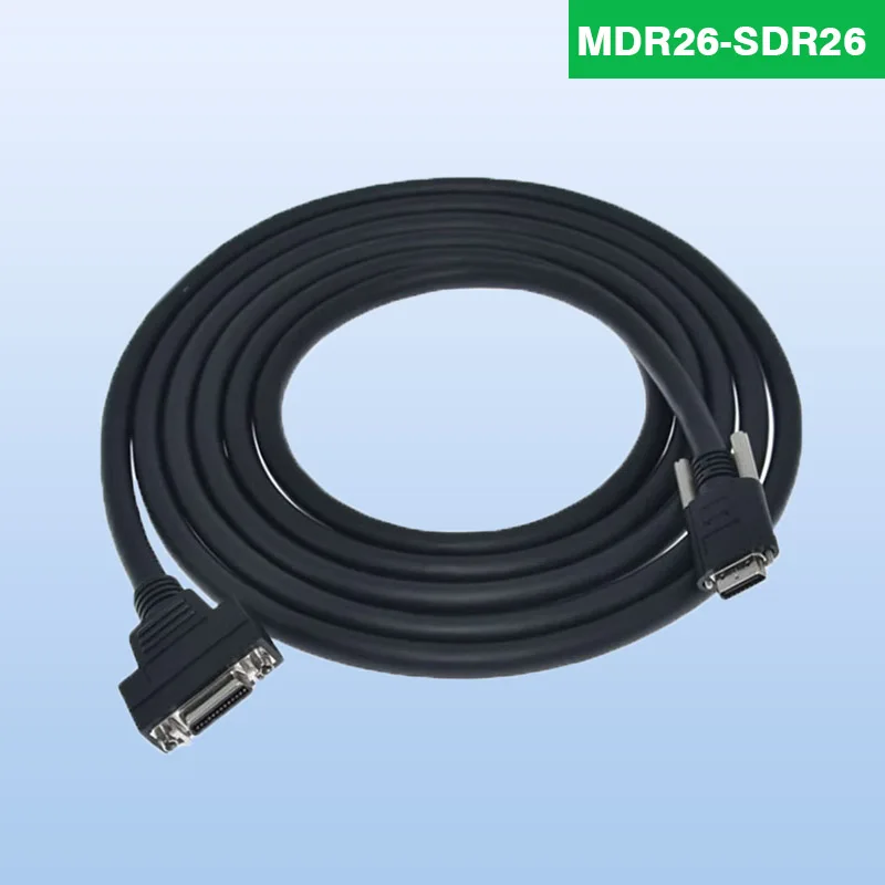 

26P MDR SDR Male To Female Cameralink Industrial Camera Extension Cable High Speed with Lock High Flexible Drag Chain Cable