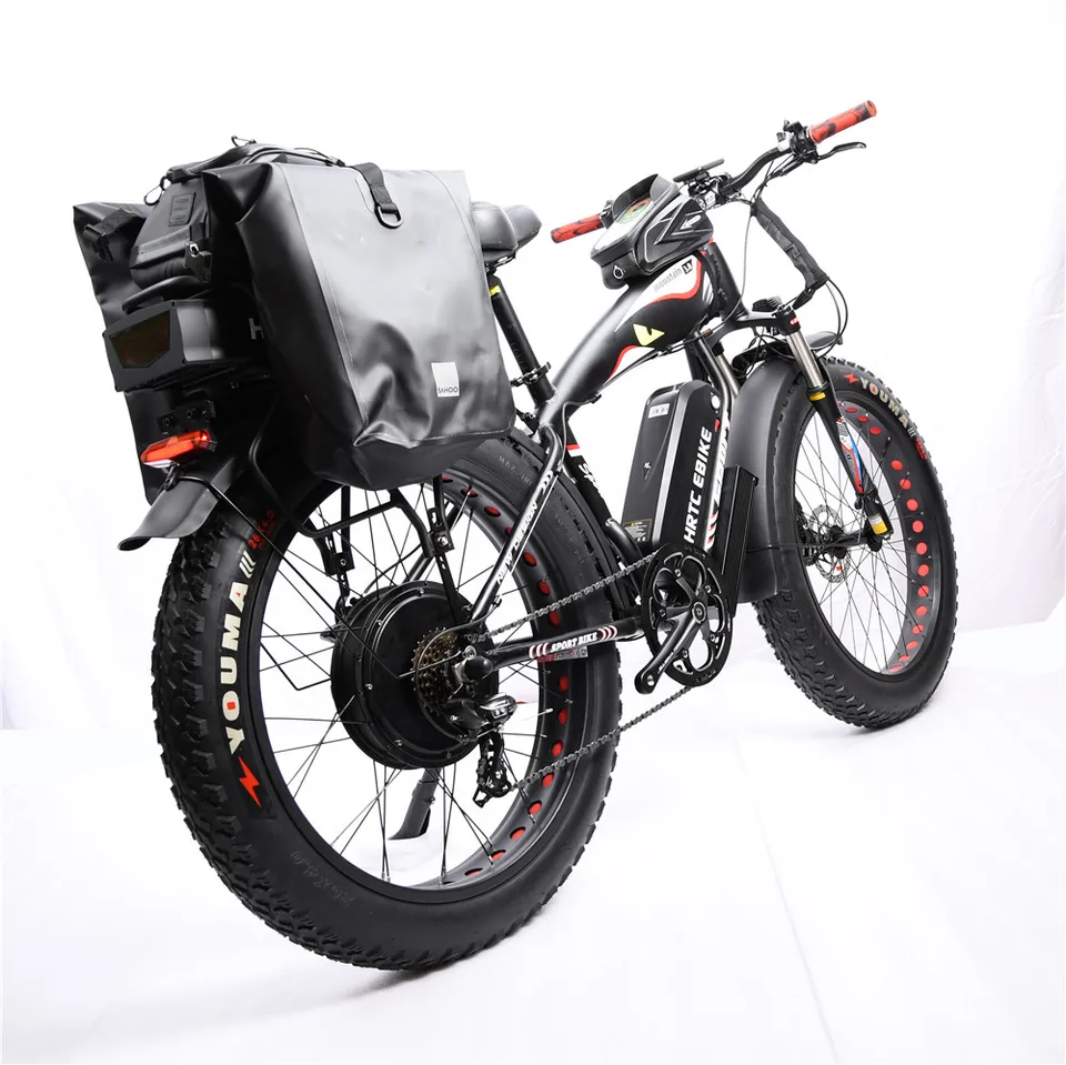 26inch Fat Tire e-Bike﻿﻿ 48v1500w High power rear drive motor 50ah Dual lithium battery long range Mobility aid snow tyre e-bike image 6