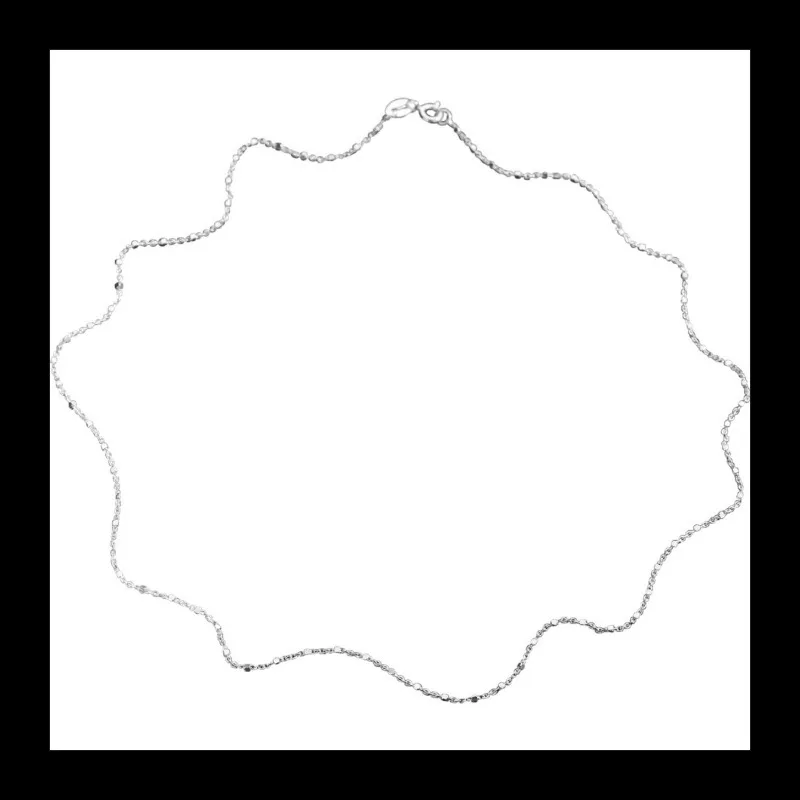 جديد شخصية بسيطة قلادة الإناث المتخصصة تصميم S925 قلادة من الفضة الاسترليني فلاش #5