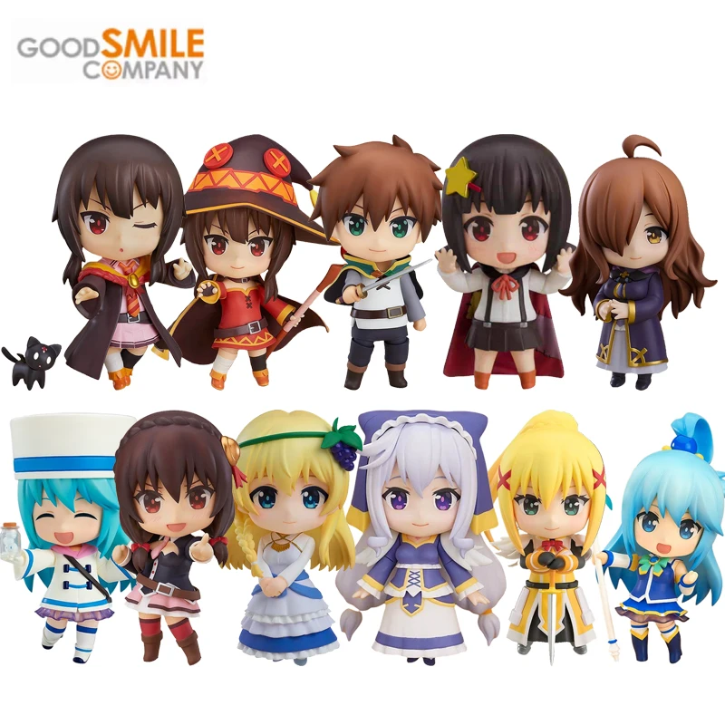 

Good Smile Original Nendoroid God's Blessing on This Wonderful World! Eris Megumin Aqua Darkness Anime Action Figures Toys Gift