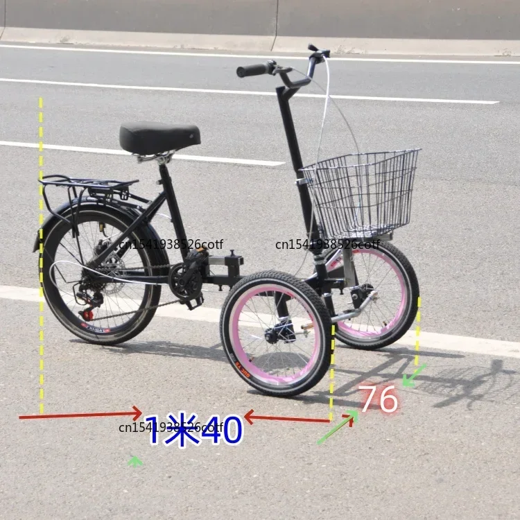 Three-wheeled Bicycles To Three-wheeled Commuting, Picking Up and Dropping Off Children, Shopping for Food, Middle-aged