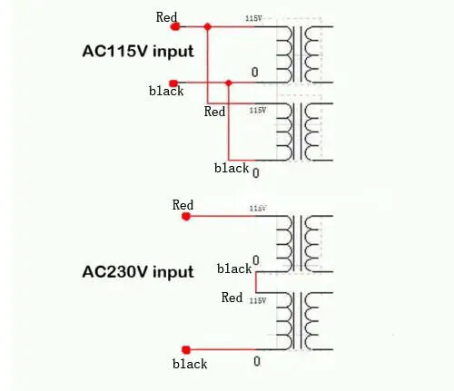 1 قطعة 300VA محول الطاقة ل Pass Labs Aleph A5 amp لتقوم بها بنفسك 115 فولت * 2 إلى 28 فولت-0-28 فولت