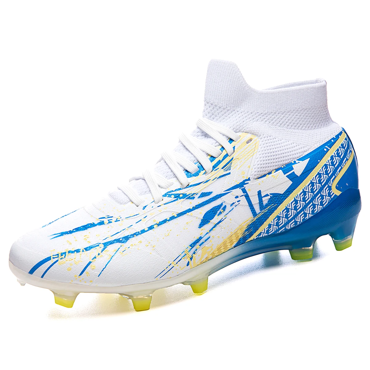 

2025 New High Top Baseball Shoes Non Slip Couples Softball Sneakers Breathable Baseball Training Shoes Adult Outdoor Sneakers