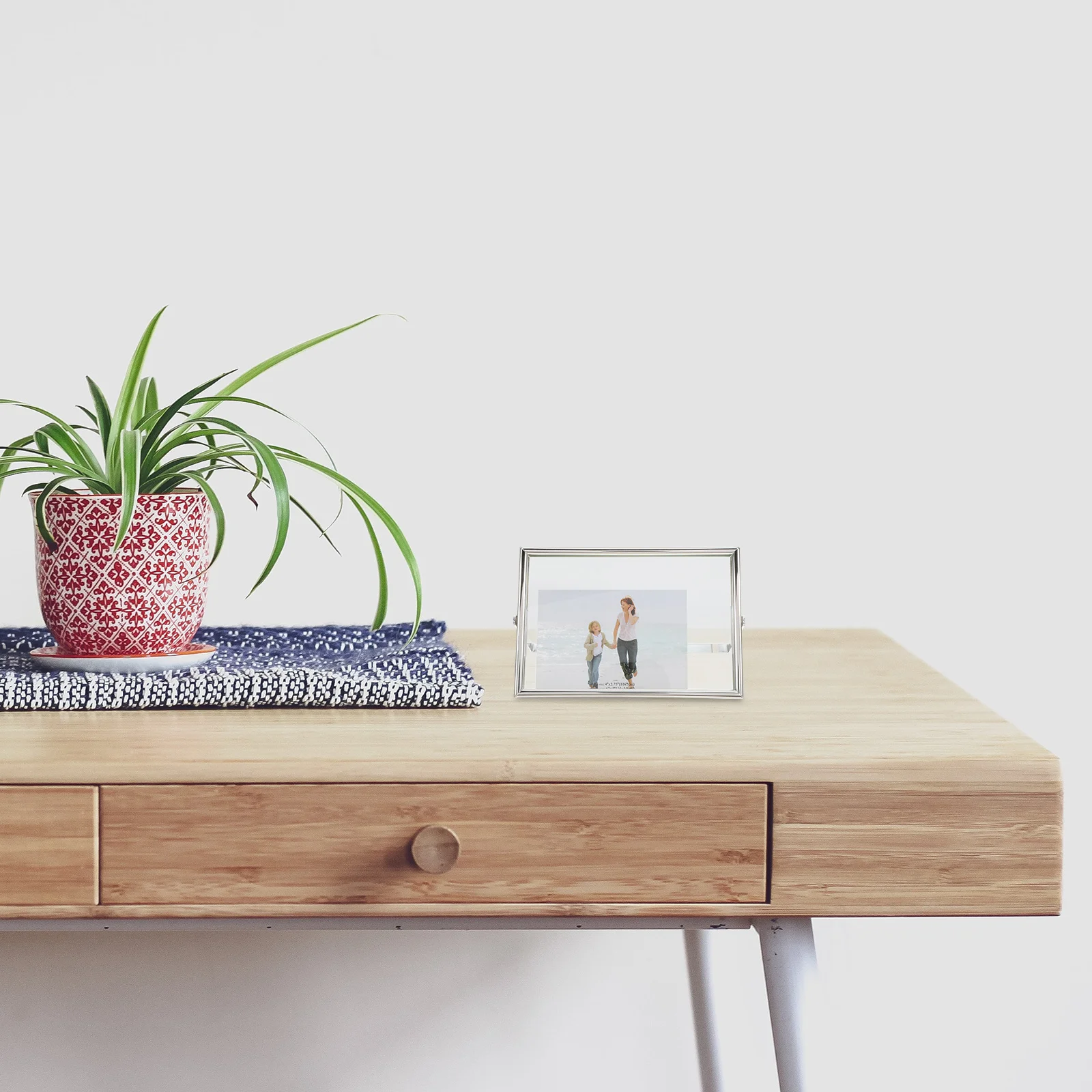 

Crystal Glass Picture Frame Simple Design Desktop Photo Display Frame for Pictures Dried Flowers Home Decoration