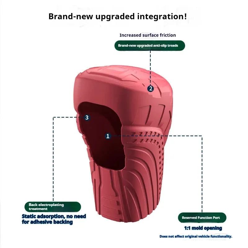 لنيسان ركلات سيارة سيليكون التلقائي والعتاد التحول المقبض غطاء لا طعم له المضادة للانزلاق شيفتر المقبض الغطاء الواقي