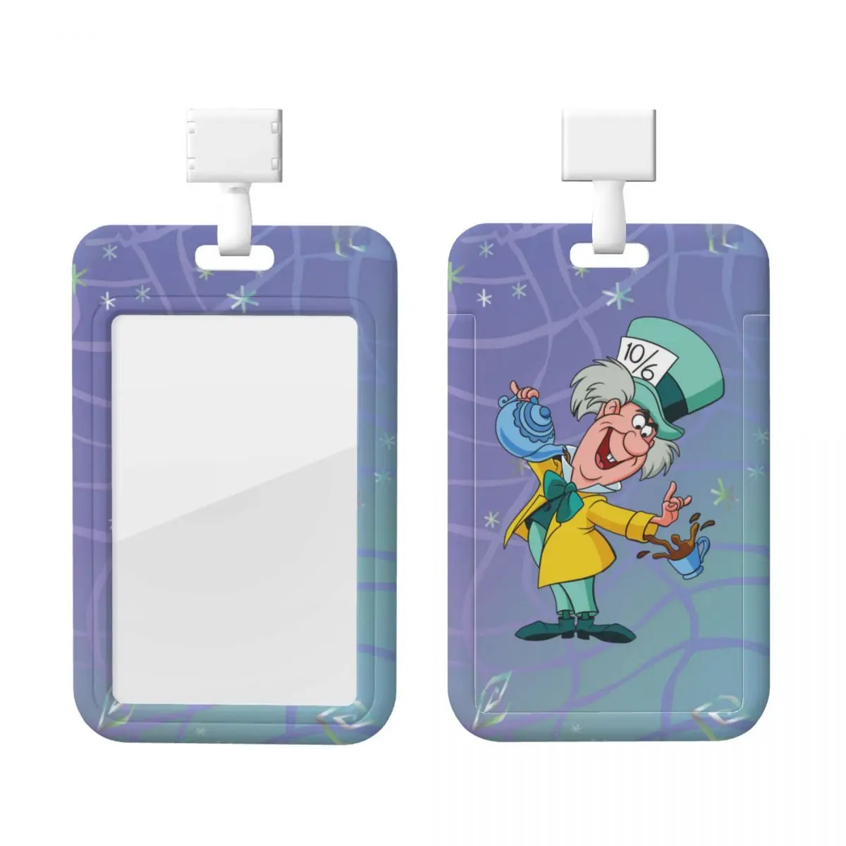 

Custom Cheshire Cat Card Badge Holder School Card Holder Unisex Alice in Wonderland Neck Lanyard Credit Card Holders Neck Strap