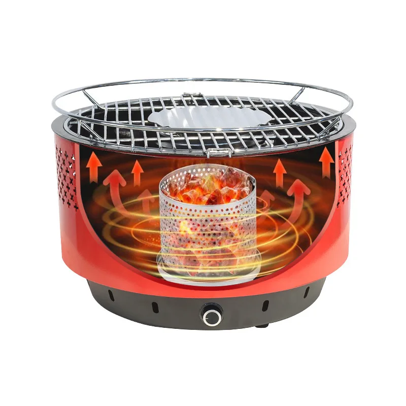 

Customized battery hair dryer Korean barbecue grill, barbecue, charcoal stove, surrounding stove, brewing tea, heating oven