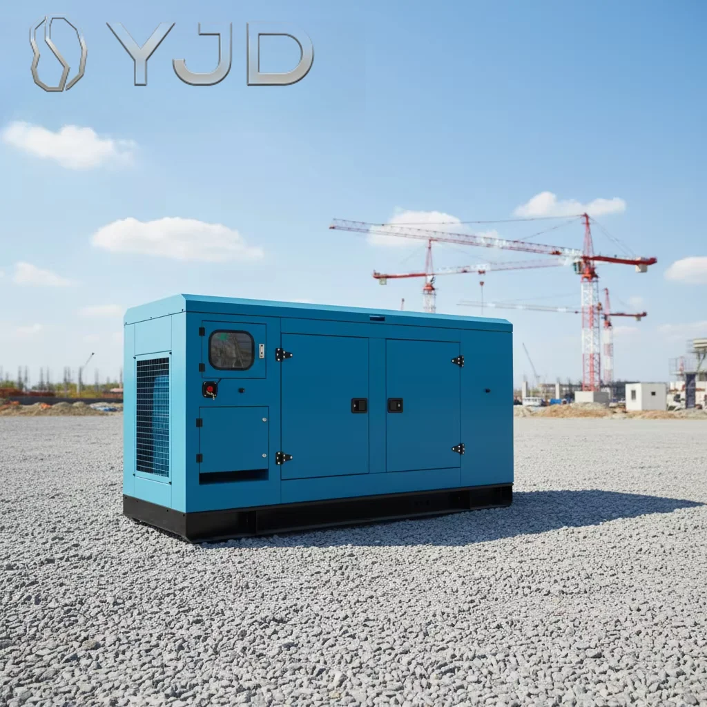 DYJD Stamford 50/60Hz Diesel Generator Set 400V/230V Silent Type Automatic Voltage Regulation 50kW Rated  1500/1800 RPM Output
