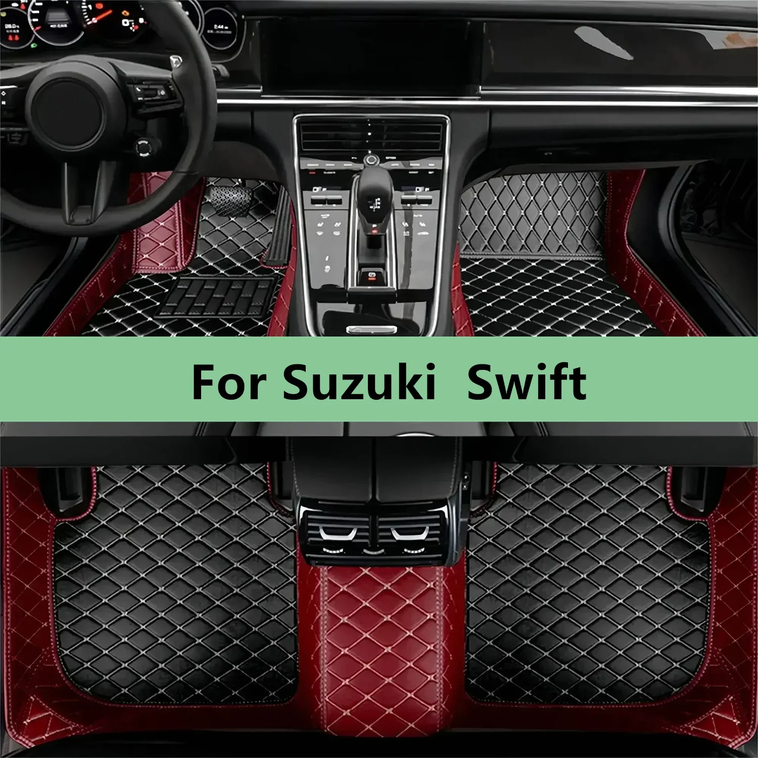 

Custom Car Floor Mats For Suzuki Swift 2020 2021 2022 2023 2024 2025 Floor Mats for Car Men Women Car Accessories